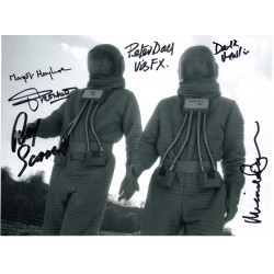 Dr Who The Ambassadors of Death Rare Multi Signed 10x8 Col Photo Autographed.