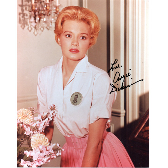 Angie Dickinson American Actress Signed 10x8 Col Photo Autographed