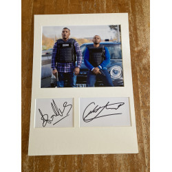 Bulletproof Signed and Mounted Display Signed by Noel Clarke and Ashley Walters