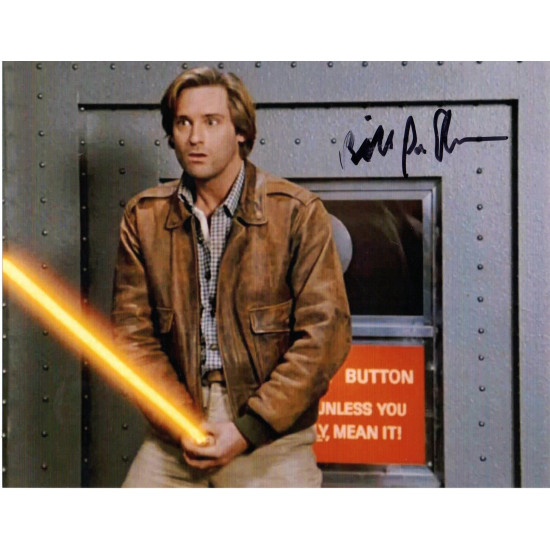 Bill Pullman as Lone Star in Spaceballs Signed 10x8 Col Photo Promo Autographed