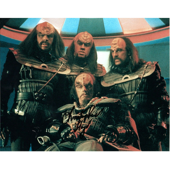Christopher Lloyd "Star Trek The Search for Spock" SIGNED 8x10 Photograph