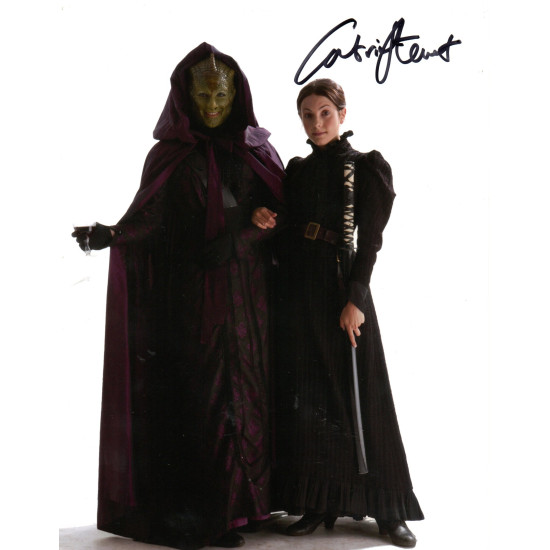 Catrin Stewart as Jenny Flint in Doctor Who Signed 10x8 Col Photo Autographed