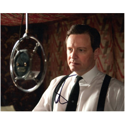 Colin Firth as King George VI in The Kings Speech Signed 10x8 Col Photo Autographed