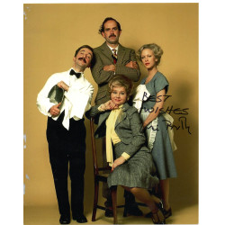 Connie Booth as Polly in Fawlty Towers Signed 10x8 Col Photo Autographed