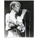 David Bowie "Music Icon" Autographed Un-Published 10x8 B/W 1999 Signed W/LOA