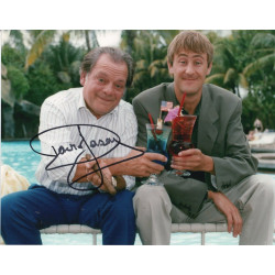 David Jason as Derek "Del Boy" Trotter in Only Fools & Horses Miami Twice Hand Signed 10x8 Col Photo Autographed