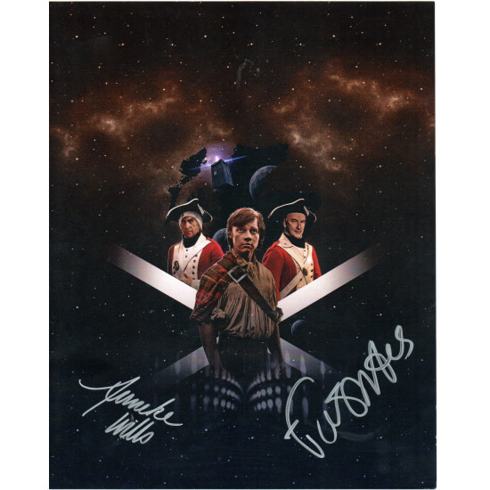 Doctor Who The Highlanders Double Signed 10x8 Col Photo Autographed