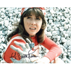 Elisabeth Sladen as Sarah Jane Smith in Dr Who 10x8 Photo Hand Signed Autographed