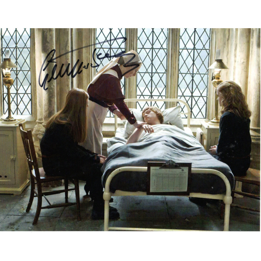 Gemma Jones as Poppy Pomfrey in Harry Potter Signed 10x8 Col Photo ...