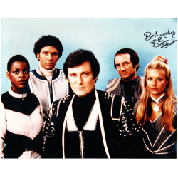 Glynis Barber as Soolin in Blakes 7 Signed 10x8 Col Photo Autographed