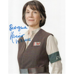 Harriet Walter as Dr Harter Kalonia in Star Wars Signed 10x8 Col Photo Autographed