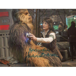 Harriet Walter as Dr Harter Kalonia in Star Wars Signed 10x8 Col Photo Autographed