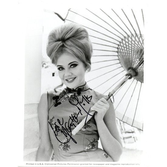 Hayley Mills as Polly Barlow in A Matter of Innocence Signed 10x8 B/W Photo Autographed