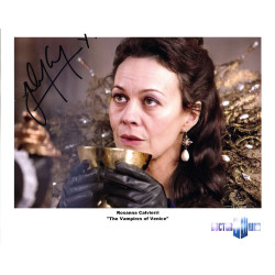 Helen McCrory as Rosanna Calvierri in Dr Who Signed 10x8 Col Photo Autographed