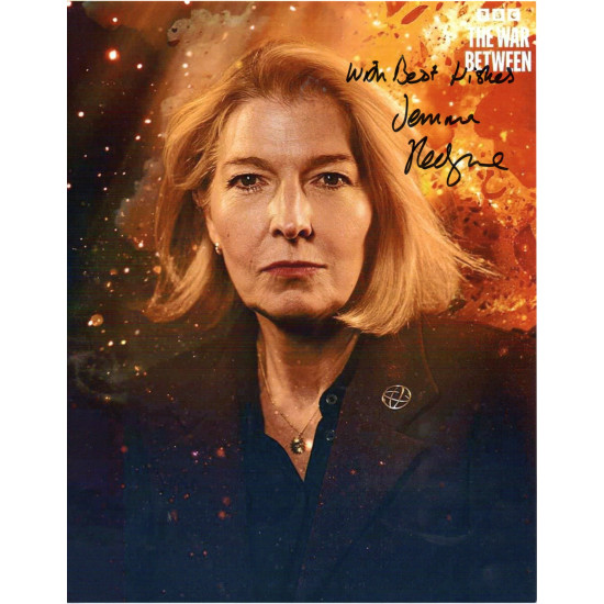 Jemma Redgrave in Dr Who War Between Land and Sea Signed 10x8 Col Photo Autographed