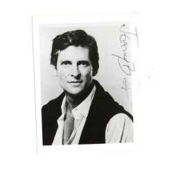 Jeremy Brett Actor Sherlock Holmes Etc Signed 5x5 B/W Photo Autographed