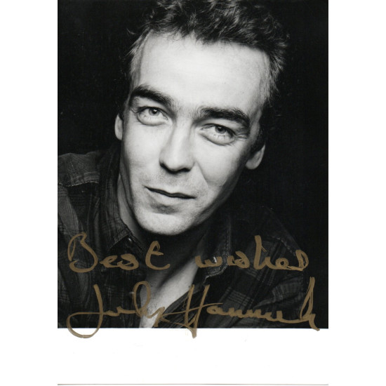 John Hannah British Actor The Mummy Etc Signed 8x6 B/W Photo Autographed