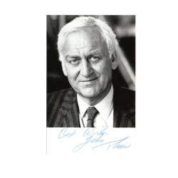 John Thaw Inspector Morse Actor Etc Signed 5x3 B/W Photo Autographed