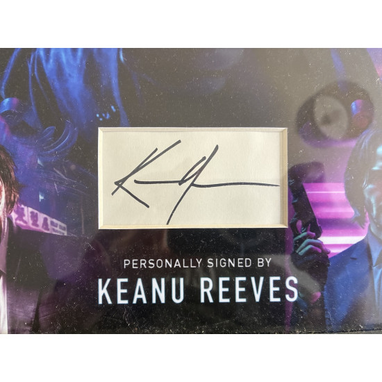 Keanu Reeves "John Wick" AUTOGRAPH Signed Photo Framed & Matted Display ACOA