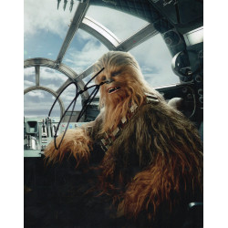 Joonas Suotamo as Chewbacca in Star Wars Signed 10x8 Colour Photo Autographed