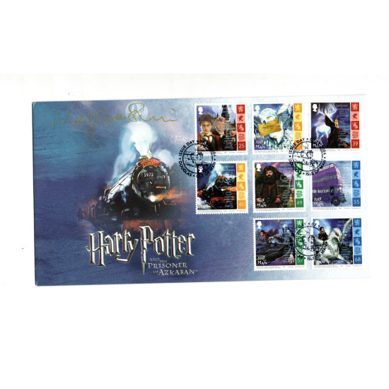 Maggie Smith played Professor McGonagall Signed Harry Potter and The Prisoner of Azkaban 2004 FDC