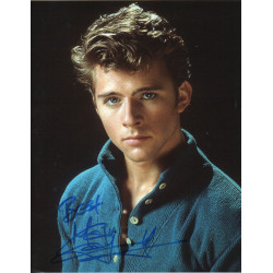 Maxwell Caulfield as Michael in Grease 2 Signed 10x8 Col Photo Autographed