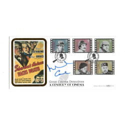 Michael Caine Signed Great Cinema Detectives Benham 1996  FDC Autographed