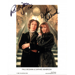 Dr Who The Movie Rare Double Hand Signed 10x8 Col Photo Autographed By Paul McGann & Daphne Ashbrook B