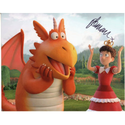 Patsy Ferran as Princess Pearl in Zog Signed 10x8 Col Photo Autographed