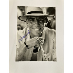 Pete Postlethwaite Jurassic Park, Character Actor Signed 7x5 B/W Photo Autographed