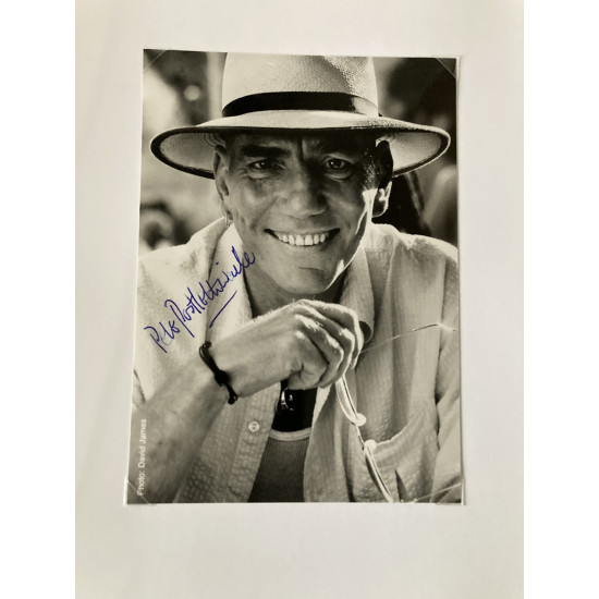 Pete Postlethwaite Jurassic Park, Character Actor Signed 7x5 B/W Photo Autographed