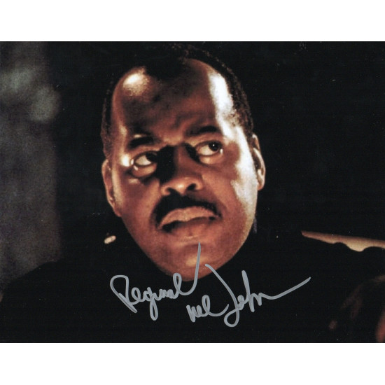 Reginald VelJohnson as Sergeant Al Powell in Die Hard Signed 10x8 Col Photo Autographed