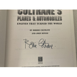 Robbie Coltrane Coltrane's Planes and Automobiles Signed 1st Edition HB Autographed