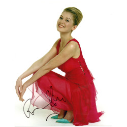 Rosamund Pike British actress James Bond Etc Signed 10x8 Col Photo Autographed