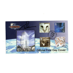 Tim Peake British astronaut Signed Interntional Space Centre "Space" FDC Autographed
