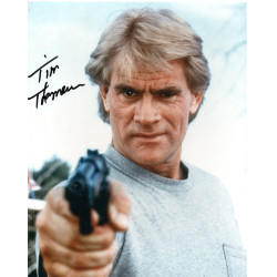 Tim Thomerson as Jack Deth in Trancers Signed 10x8 Col Photo Autographed