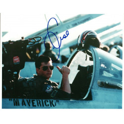 Tom Cruise "Tom Gun/Maverick" Hand Signed 10x8 Col Photo Autographed W/COA