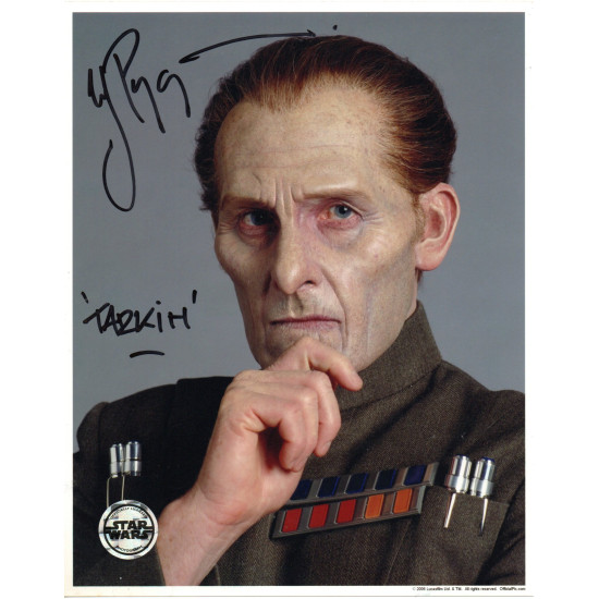 Wayne Pygram as Grand Moff Tarkin Star Wars Revenge Of The Sith Signed 10x8 Photo Autographed